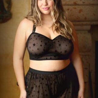 Curve Nova Star Print Halter Top Met French Knickers Curvy