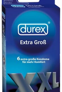 Durex King Size Condooms, 6 stuks
