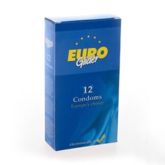 euro glider condooms 12st.