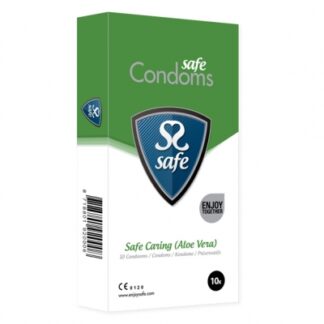 safe - caring condooms aloe vera 10 stuks