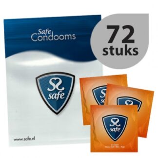 safe - intense safe condooms rib-nop 72 stuks