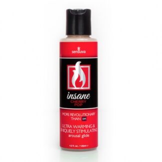 sensuva - insane arousal glide cherry pop 125 ml