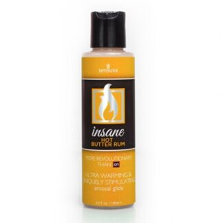 sensuva - insane arousal glide hot butter rum 125 ml