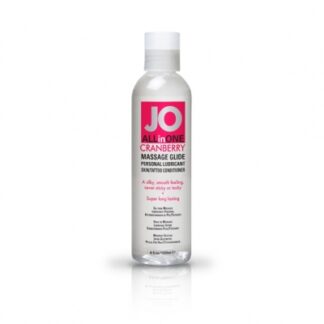 system jo - massage glide cranberry 120ml.