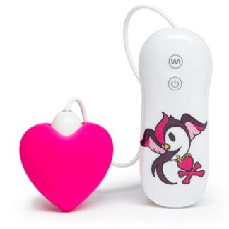 tokidoki - silicone roze hart clitorale vibrator