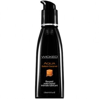 wicked - aqua gezouten karamel waterbasis glijmiddel 120 ml