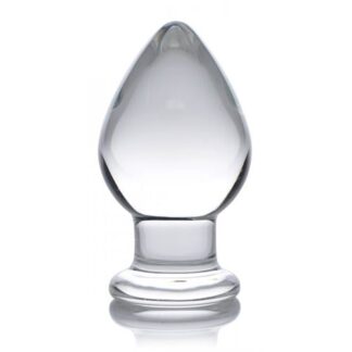 Prisms Erotic Glass Molten XL Glazen Buttplug