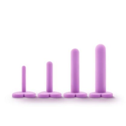 Wellness Siliconen Vagina Dilator Set Paars