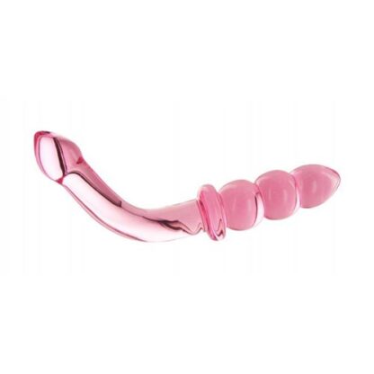 Prisms Erotic Glass Hamsa Glazen GSpot/PSpot Dildo Roze