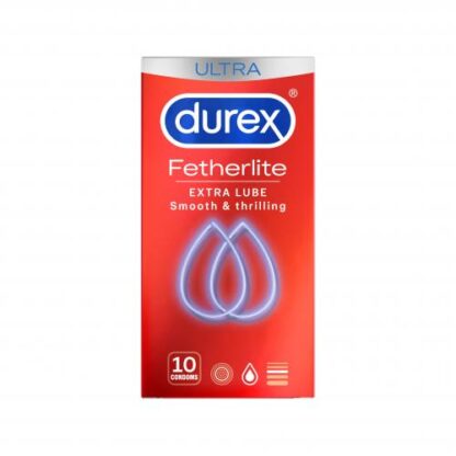 Durex Thin Feel Extra Glijmiddel 10 st.