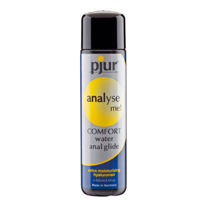 Analyze Me! - Waterbased Lubricant and Massage Gel with Hyaluronic Acid - 3 fl oz / 100 ml