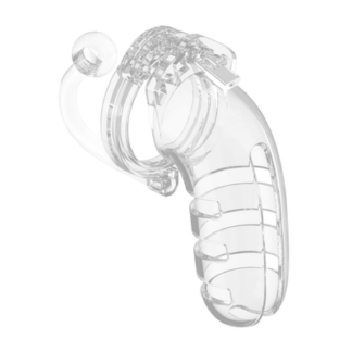 ManCage by Shots Model 12 Chastity Cock Cage with Plug - 5.5 / 14 cm
