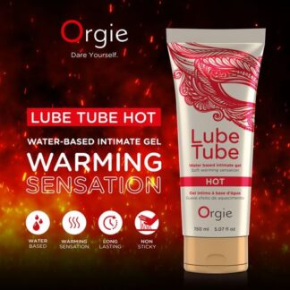 Orgie Lube Tube Glijmiddel Verwarmend 150 ml