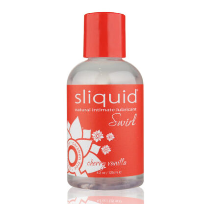 Sliquid Naturals Swirl Glijmiddel Waterbasis Eetbaar 125 ml Aardbei