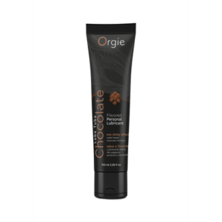 Orgie Lube Tube Chocolate - Waterbased Lubricant - 3 fl oz / 100 ml