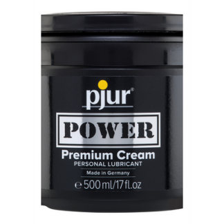 Power - Thick Lubricant Cream for Anal Use - 17 fl oz / 500 ml